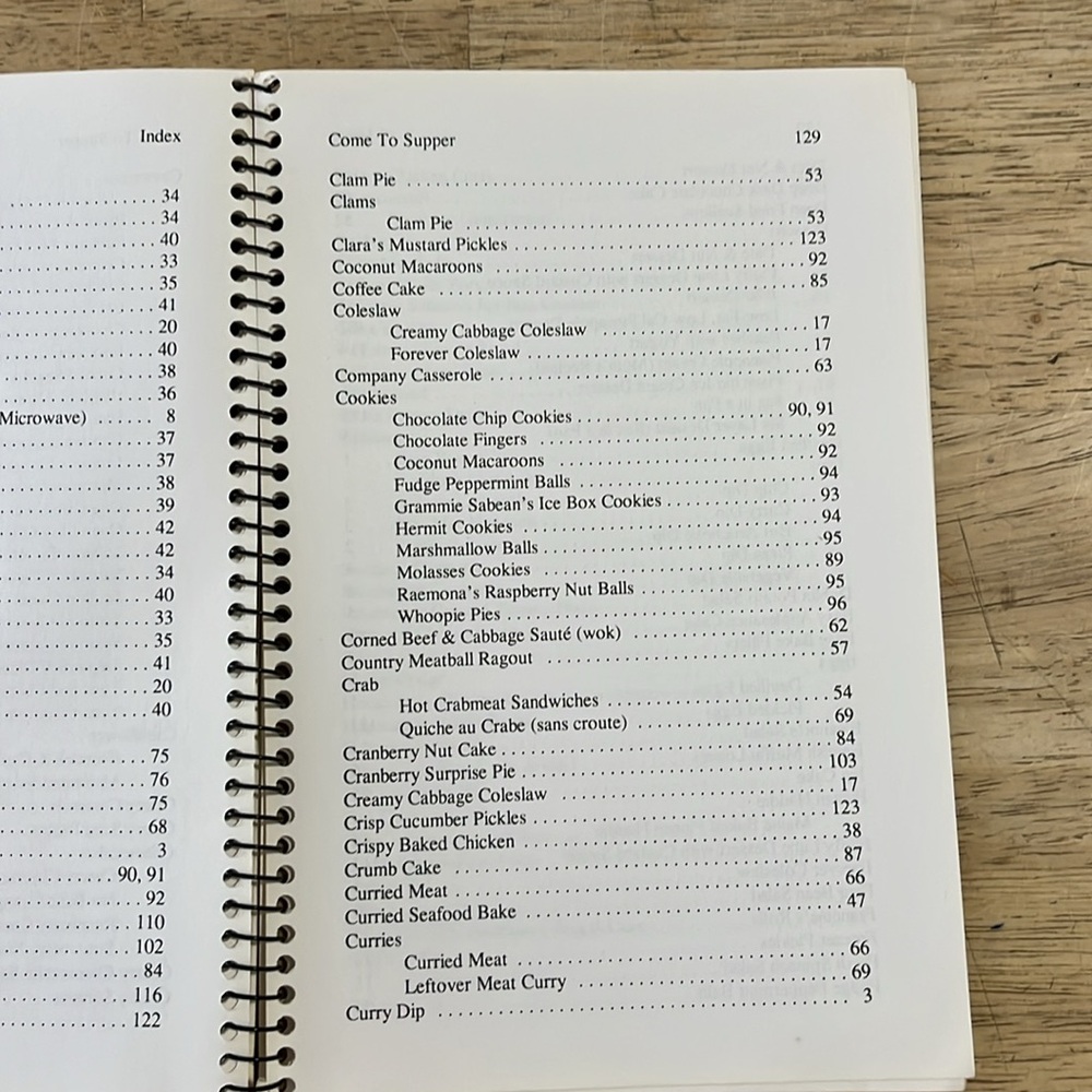 Recipe Booklet Come to Supper Favourite Recipes from Southwestern Nova Scotia - Picture 13 of 16